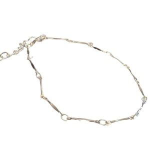 ✨ Quadruple the Fun – 4 Silver Anklets NWOT ✨